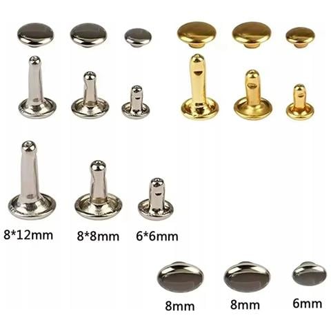 Set Di Rivetti Fixcraft 360z - 360 Pezzi, 6-12 Mm | Metallo Resistente | Per Pelle, Borse, Cinture, Fai Da Te | Organizer Incluso - Foto 2