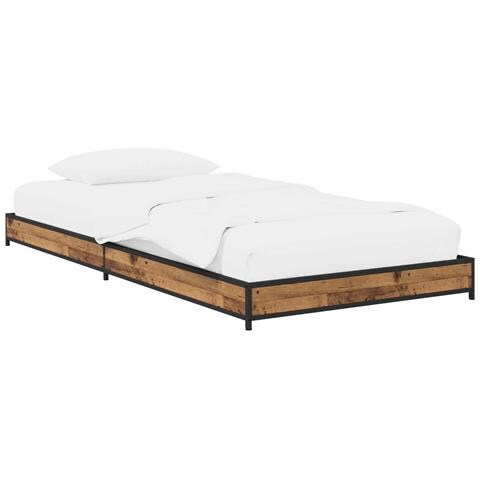 Struttura del letto Legno antico 80 x 200 cm - Foto 1