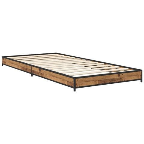 Struttura del letto Legno antico 80 x 200 cm - Foto 2