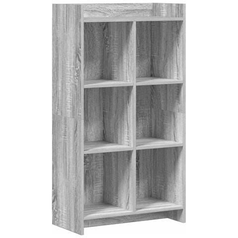 Libreria Sonoma grigio 59 x 30 x 111 cm Legno ingegnerizzato - Foto 1