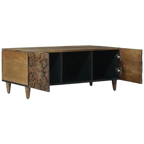 Tavolino da salotto Marrone 100 x 54 x 40 cm - Foto 2