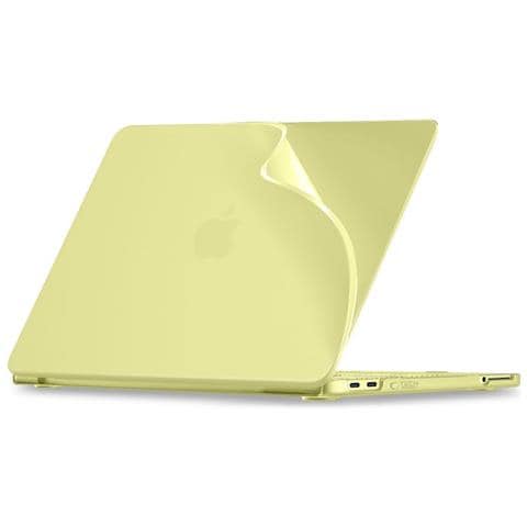 Tech-protect Softshell Case Per Macbook Neo 13 2026, Giallo Opaco - Foto 1