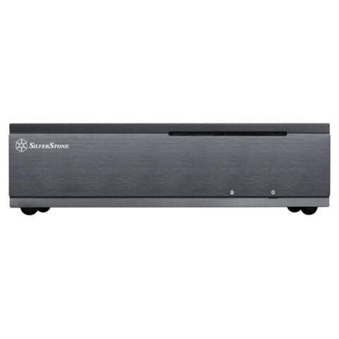 Case ML06 HTPC Slim Mini-ITX, Mini-DTX Colore Nero - Foto 1