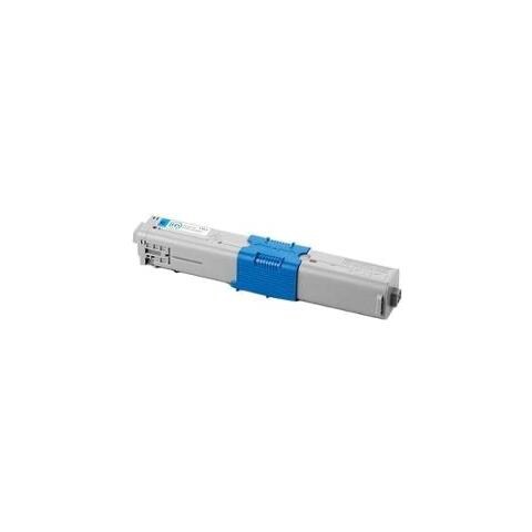 TONER COMPATIBILE -  OKI 44469706 per C310 / C330 / C510 Ciano - Foto 2