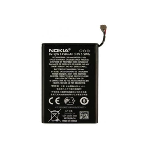 Batteria Originale Bv-5jw Per Lumia 800 N9 Da 1450ma - Foto 1
