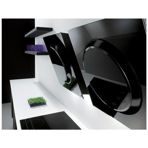 Cappa a Parete Mini Om Aspirante 55 cm Colore Nero - Foto 5