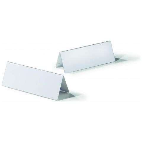 Segnaposto Da Tavolo Acrilico 105/210x297 Mm Hxl Trasparente 10pz - Foto 1