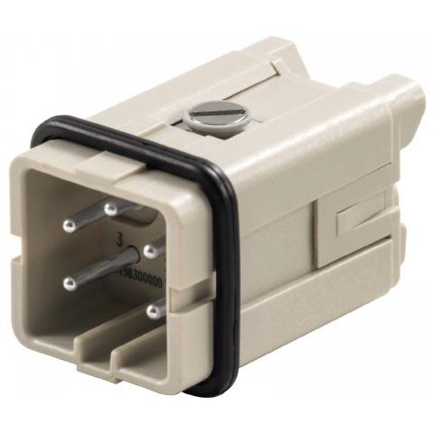 Connettore Inserto Machio Hdc 4p+t 16a 400v 1498300000 - Foto 1
