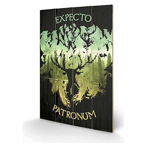 Internazionale Piramide - Harry Potter (expecto Patronum) 40 X 59 Cm, Stampa, Legno, 40 X 59 X 1,3 Centimetri - Foto 1