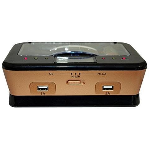 Caricatore Universale Di Pile C / d / aa / aaa / 6lr61 Nicd Nimh + Alcaline + Usb - Foto 2