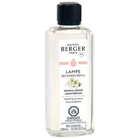 Precious Jasmine - Ricarica Fragranza Lampe Berger Per Diffusore Di Olio Profumato Per La Casa - 16,9 Once Fluide - 500 Millilitri - Foto 1