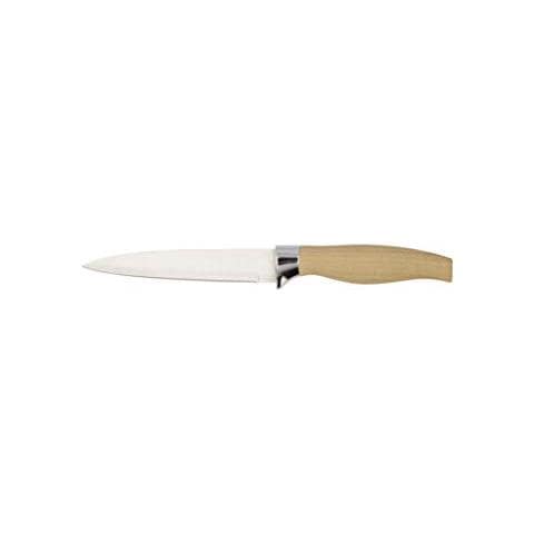Baobab - Set Di 5 Coltelli Da Cucina Con Manico Effetto Legno, Acciaio Inox - Foto 3