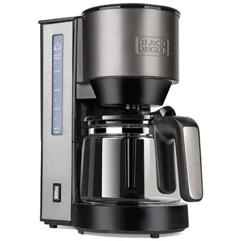 Caffettiera Con Filtro Da 10 Tazze 870w Acciaio Inossidabile / Nero - Bxco870e - Foto 1