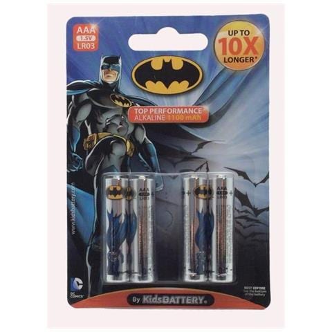 Batterie Alcaline Batman LR03 / AAA - Foto 2