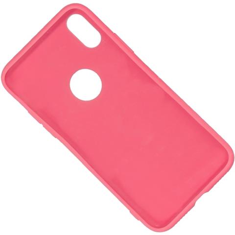 Maxy Custodia Tpu Silicone Cover Soft-case Per Apple Iphone Xs Max Red - Foto 2