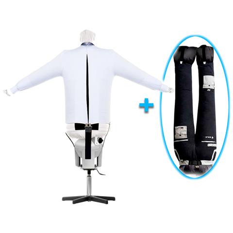 Stiracamicie Stira Asciuga In Automatico Camicie Camicette Sanifica Abiti Stirasciugatore 4 In 1 Ferro Verticale 3 Programmi A++ Base Altezza Regolabile Made In Italy Garanzia10anni Sa07 SP ECO INOX - Foto 1