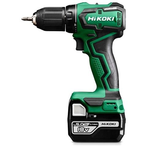 Hitachi - - Trapano Avvitatore A Batteria 18v 5.0ah Li-ion 55nm - Ds18ddwpz - Foto 1