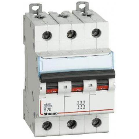 Interruttore Magnetotermico 3p Curva B 20a 6ka Btdin60 - Fn83b20 - Foto 1