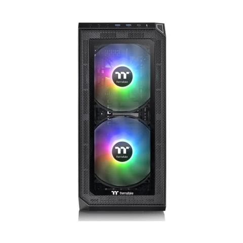 Case View 300 MX Midi Tower ATX / EATX / micro ATX / Mini-ITX 2x USB 3.0 / 1x USB 3.2 Colore Nero (Finestrato) - Foto 2