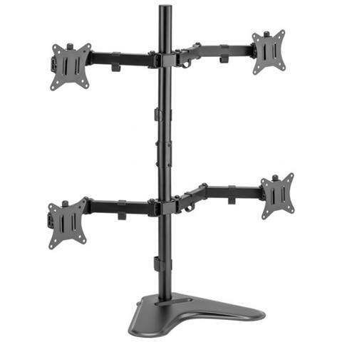650127 supporto da tavolo per Tv a schermo piatto 81,3 cm (32") Nero Scrivania - Foto 2