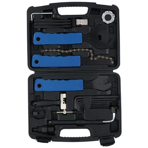 Valigetta Attrezzi Manutenzione Riparazione Bici Bicicletta Mountain Bike 20pz - Foto 2