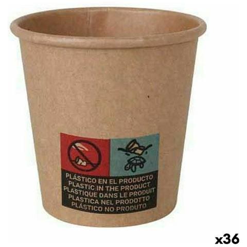 Set Di Bicchieri Monouso Carta Kraft 50 Pezzi 80 Ml (36 Unità) - Foto 1