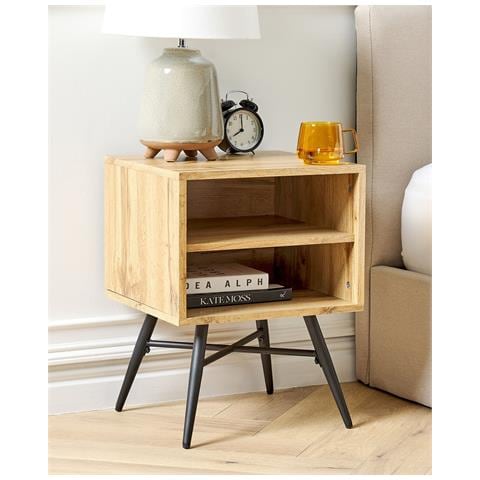 Comodino Lubock Marrone Chiaro - Foto 1