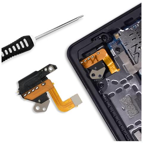 Connettore Presa Jack Originale Galaxy Tab A8 10.5, Nero - Foto 2