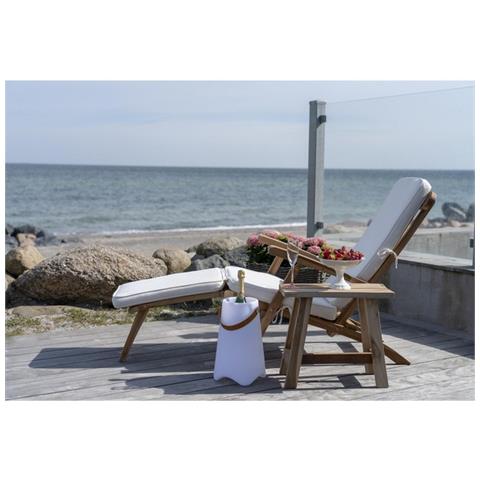 Sdraio Arrecife - Marrone - Legno - 150x60x95 Cm - Foto 8