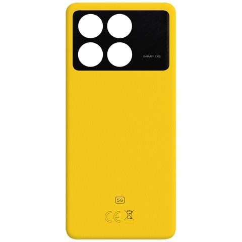 Copribatteria Poco X6 Pro Originale Service Pack, Giallo - Foto 1