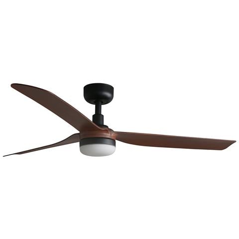 Punt M Led Ventilatore Nero/legno Scuro Dc - Foto 1
