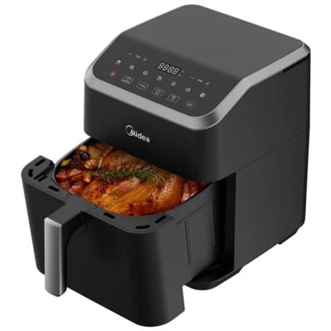 MAD70000ADK Friggitrice ad Aria Calda 7 Litri Potenza 1700W 8 funzioni Nero - Foto 2