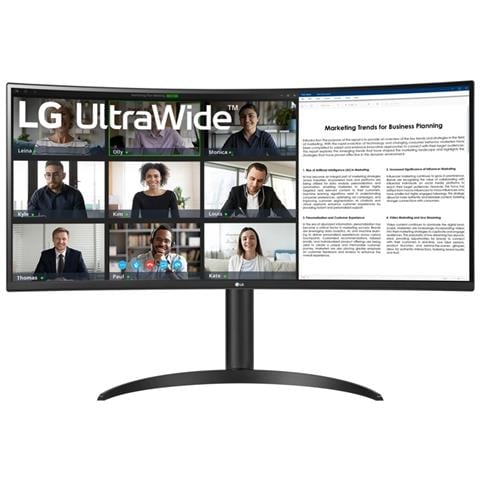 34WR55QK-B Monitor PC 86,4 cm (34") 3440 x 1440 Pixel Wide Quad HD Nero - Foto 1