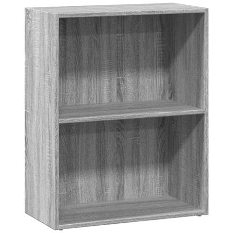 Libreria Grigio Sonoma 60x30x77 Cm In Legno Multistrato - Foto 2