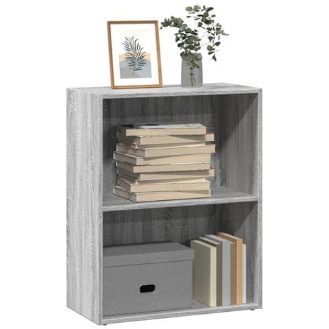 Libreria Grigio Sonoma 60x30x77 Cm In Legno Multistrato - Foto 1