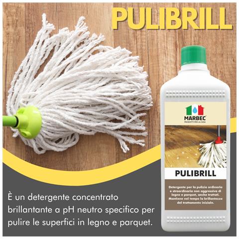 Pulibrill 1lt + Tampone In Melammina - Come Pulire Il Legno - Foto 2