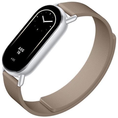 Cinturino In Pelle Per Xiaomi Band 8/9 - Magnetico Brown - Foto 1