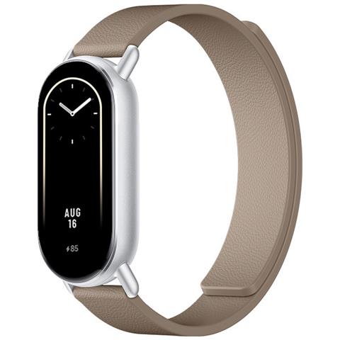 Cinturino In Pelle Per Xiaomi Band 8/9 - Magnetico Brown - Foto 4