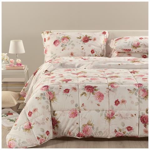 | Trapunta Matrimoniale Eden Rose In Cotone - Foto 1