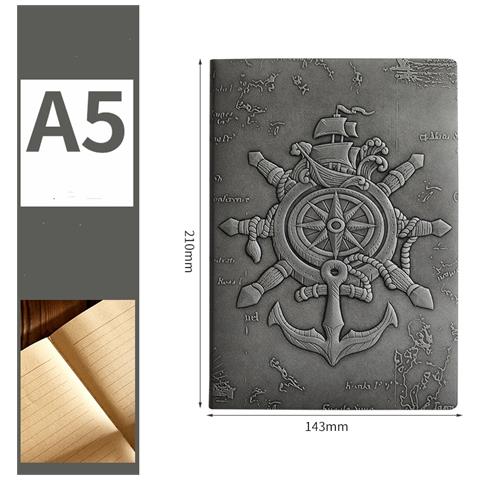 Diario Nautico In Rilievo 3d Grey - Foto 1
