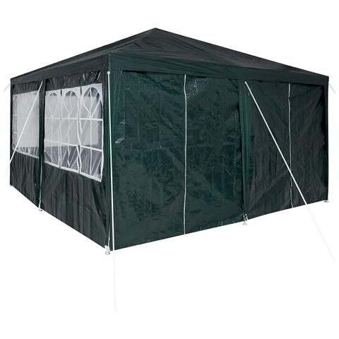 Tenda da Festa con 8 Pareti Laterali Verde 4x4 m PE - Foto 9