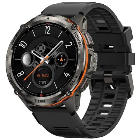 Smartwatch FW111 Titan Chronos Con GPS Nero - Foto 1