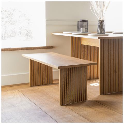 Panca In Legno In Stile Scandinavo Alma - Foto 2