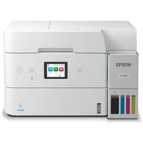 Stampante Multifunzione a Getto d'Inchiostro EcoTank ET-4956 A4 4800 x 1200 DPI Wi-Fi Nero - Foto 5