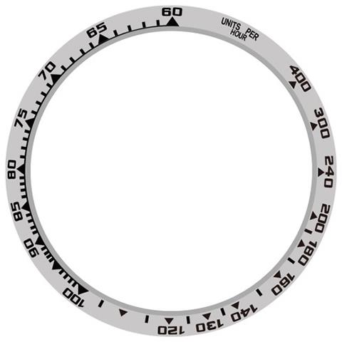 Lunetta In Acciaio Inossidabile Argento E Nero Da 45 Mm Compatibile Con Samsung Galaxy Watch 5 Pro - Foto 1