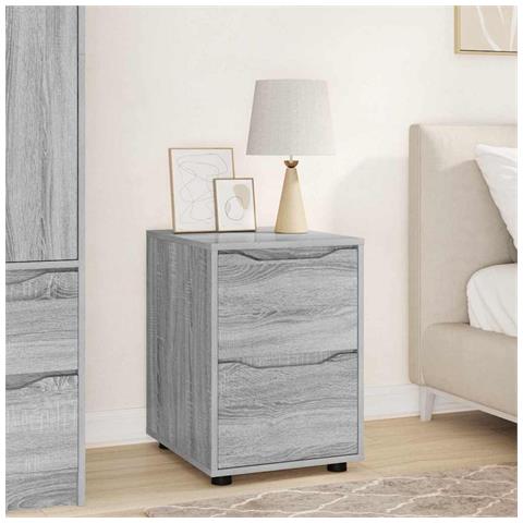 Armadio Grigio Sonoma 40 x 48 x 57 cm Legno multistrato - Foto 2