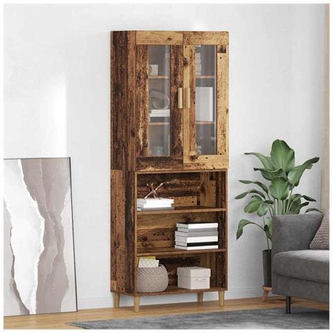 Credenza Legno vecchio 69,5 x 34 x 180 cm - Foto 2