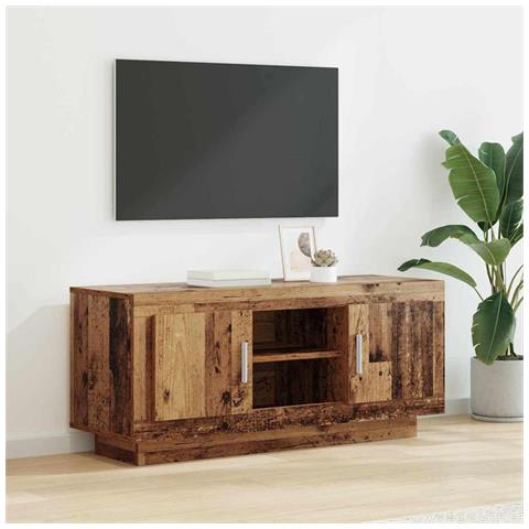 Mobile TV Legno vecchio 102 x 35 x 45 cm Legno multistrato - Foto 2