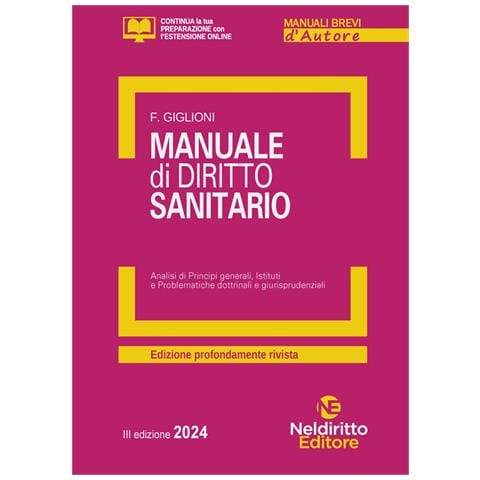 Fabio Giglioni - Manuale di diritto sanitario - Foto 1