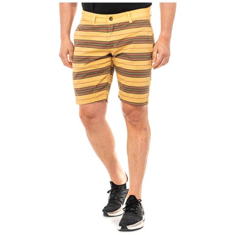 Bermuda Con Pantalone Dritto Basso Con Taglio E Passanti Per Cintura Lmbg01 Uomo - Foto 1